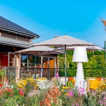 Camping Les Mouettes - Restauration - Terrasse du restaurant