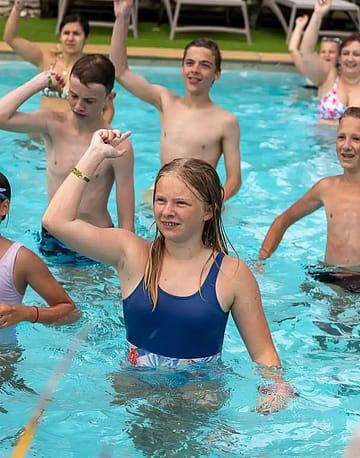 Camping Arc en Ciel - Espace aquatique - Aquagym