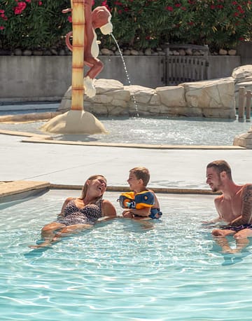 Camping Arc en Ciel - Espace aquatique - Pataugeoire