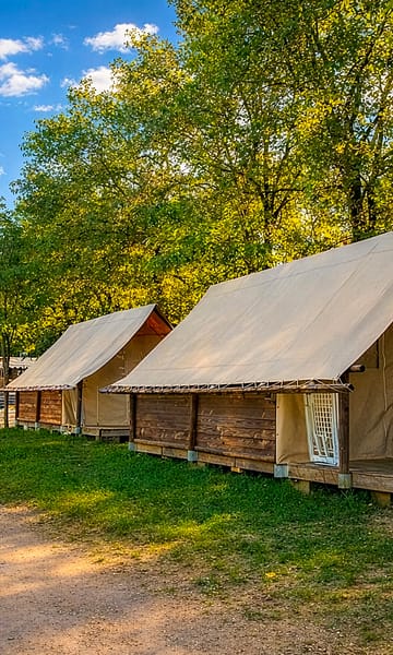 Arc en Ciel Campsite - Mobile Homes and Lodges