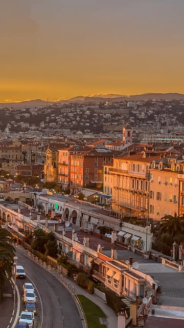 Camping Les Tournels : Nice - Coucher de soleil