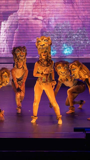 Camping la Sir&egrave;ne - Bars et restaurants - Sir&egrave;ne Arena - Spectacle du Roi Lion