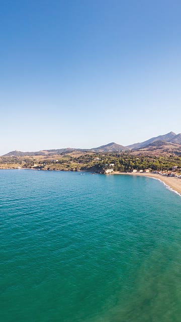 Plage du Racou &agrave; Argel&egrave;s sur Mer &copy;Clement Sarthe - ArgelesTourisme
