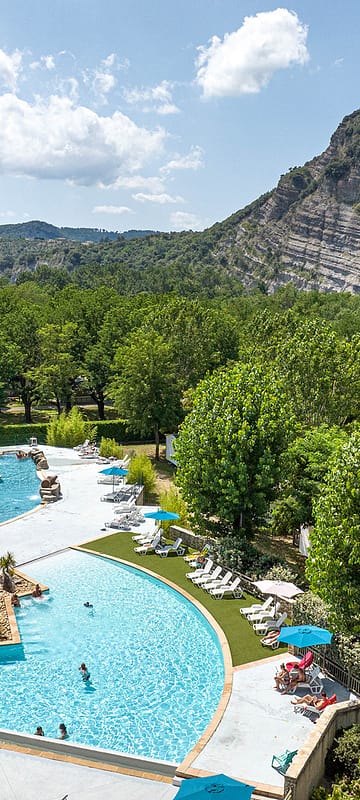 Camping Arc en Ciel - Water park - Aerial view