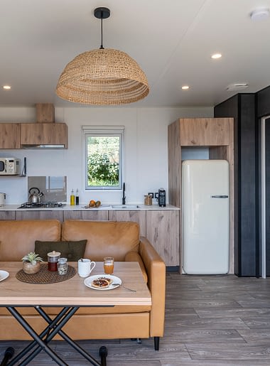 Les terrasses de Kersiny - Interieur d'un logement premium avec spa privatif