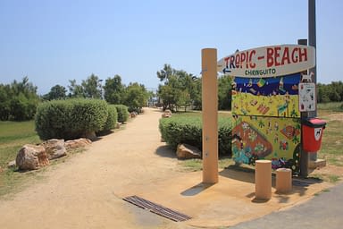 Campingplatz Amfora - Bars und Restaurants - All&eacute;e zum Tropic Beach