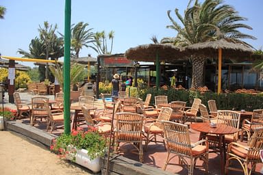Campingplatz Amfora - Bars und Restaurants - Terrasse des Tropic-beach