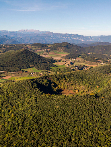Camping Amfora - La r&eacute;gion - Volcan de Santa Margarida