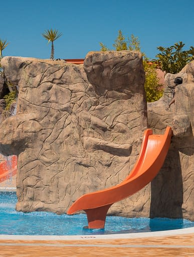 Camping Amfora - Espace aquatique - Aire de jeux aquatiques avec toboggans