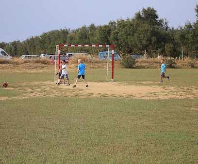 Amfora campsite - Activities and entertainment - Football pitch close to the beach