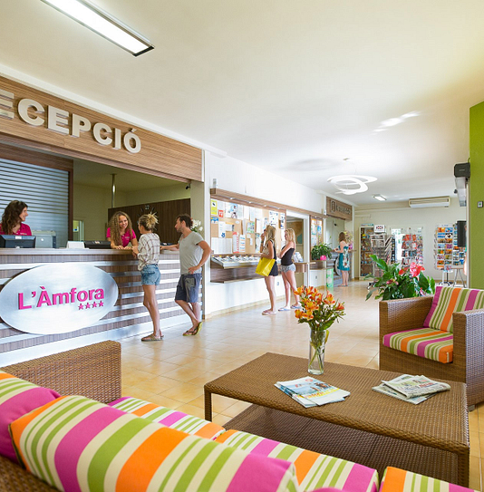 Amfora campsite - Services and shops - Reception and information point