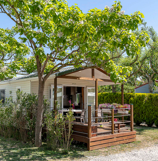 Camping Amfora - Hébergements - Location de bungalows Premium