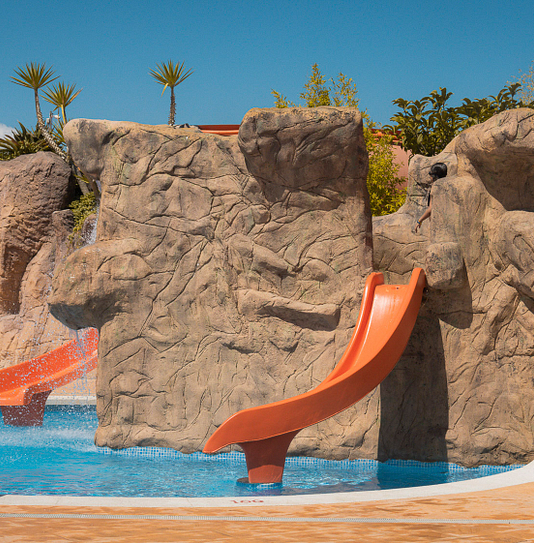 Amfora campsite - Water park - Water play area with water slides