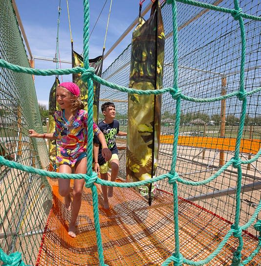 Camping Amfora - Tout pour les enfants - Challenge Park, le crazy way