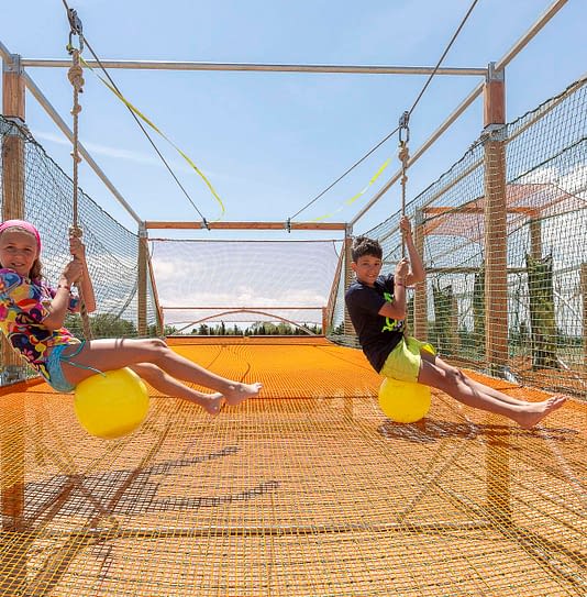 Camping Amfora - Tout pour les enfants - Tyroliennes