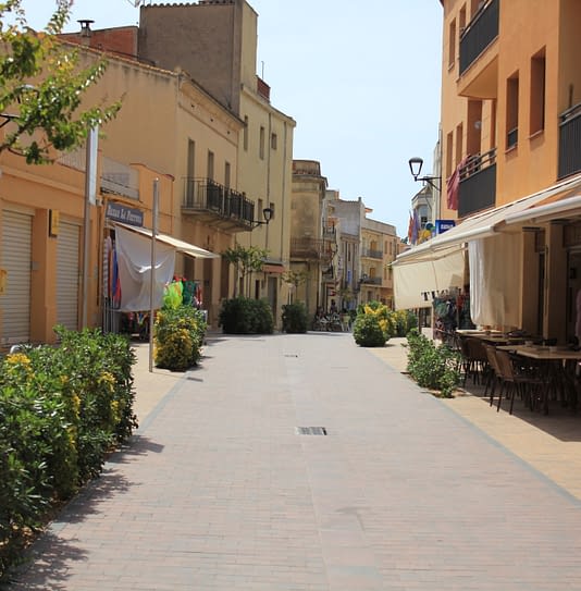 Camping Amfora - La región - Pueblo próximo al camping Amfora