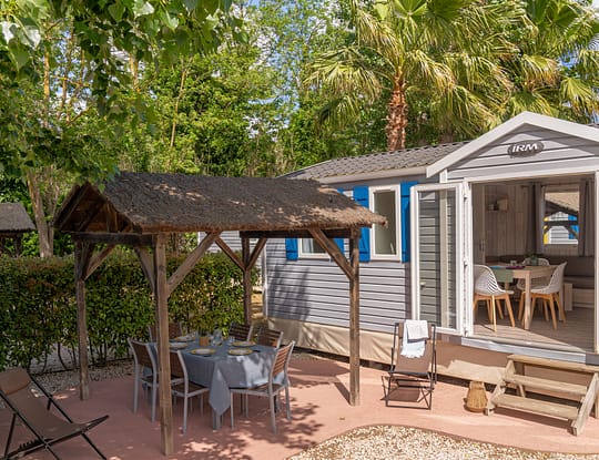 Camping Californie Plage - Hébergements - Mobil-home Maho Prestige - Vue exterieur