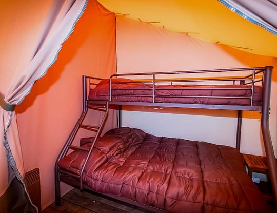Camping Californie Plage - Hébergements - Lodge Walibou 5 personnes Confort - 