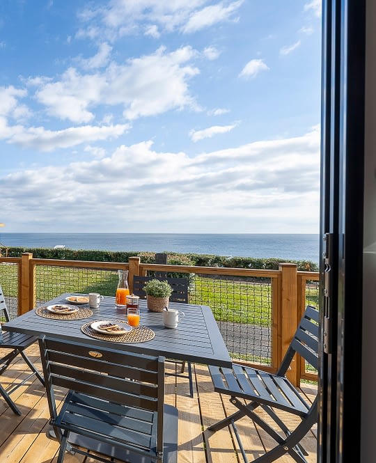 Les terrasses de Kersiny - Logement avec vue sur la mer et la plage