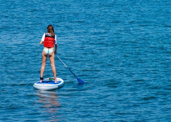 Paddle à Valras-Plage