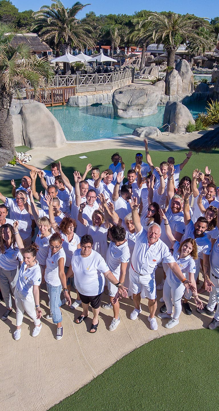 Camping Le Brasilia, photo de l\'&eacute;quipe du Brasilia