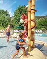 Camping Arc en Ciel - Espace aquatique - pataugeoire avec jeux d&rsquo;eau
